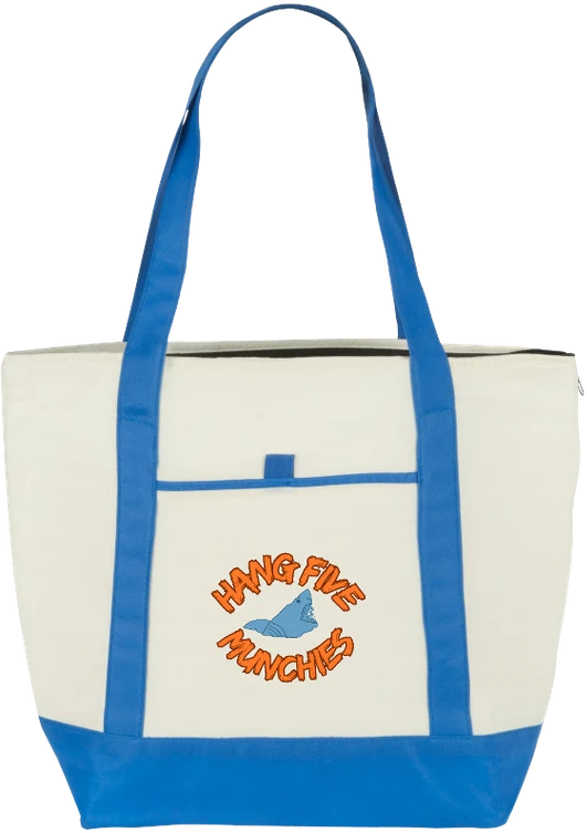 Hang Five Munchies beach bag