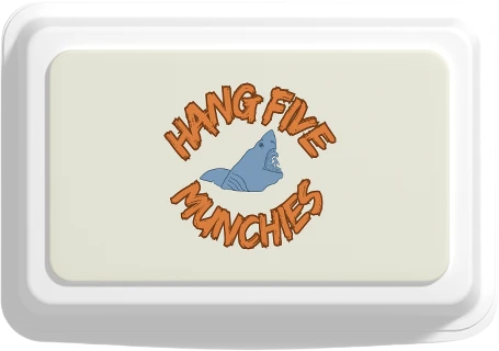 Hang Five Munchies meal box, top