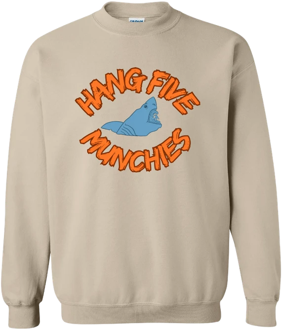 Hang Five Munchies crewneck
